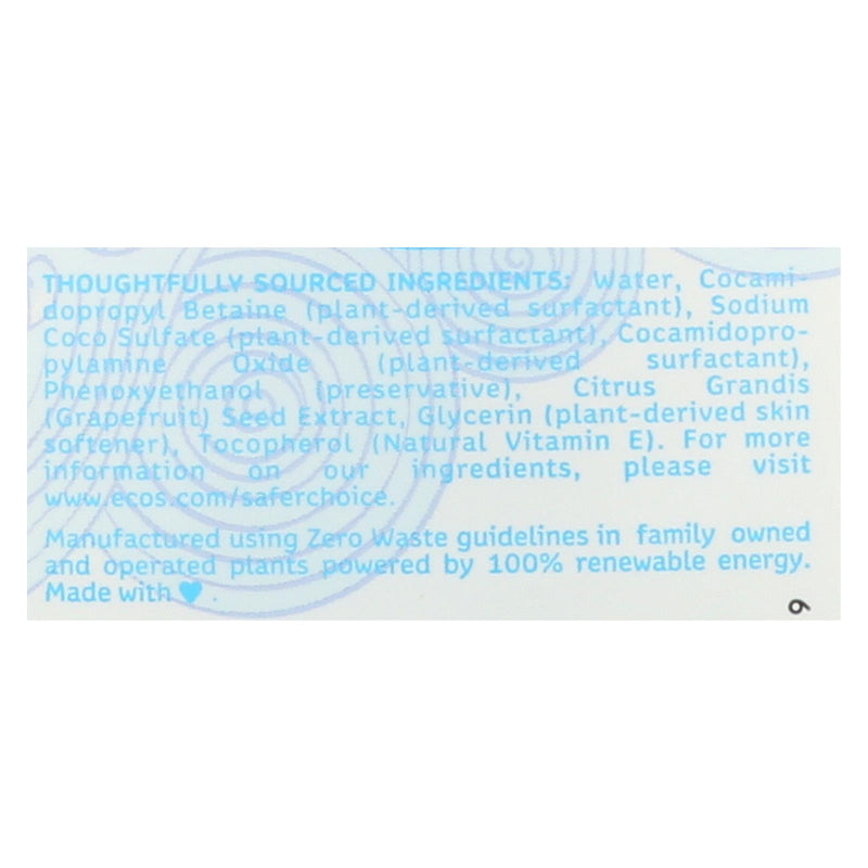 Ecos Hand Soap - Free And Clear - Case Of 6 - 17 Fl Oz. - GreatEagleInc