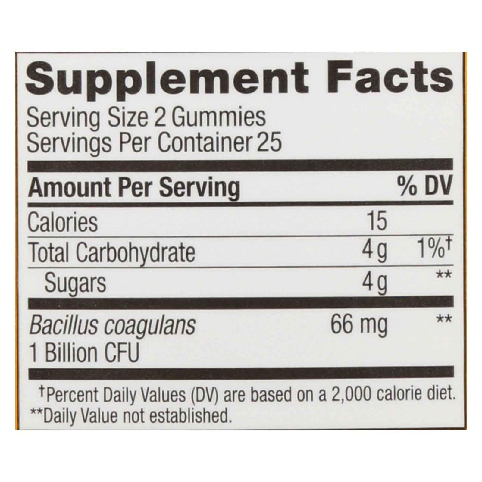 Olly - Supp Probiotic Tropical Mango - 1 Each - 50 Ct - GreatEagleInc