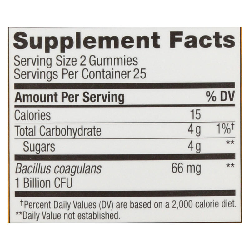 Olly - Supp Probiotic Tropical Mango - 1 Each - 50 Ct - GreatEagleInc