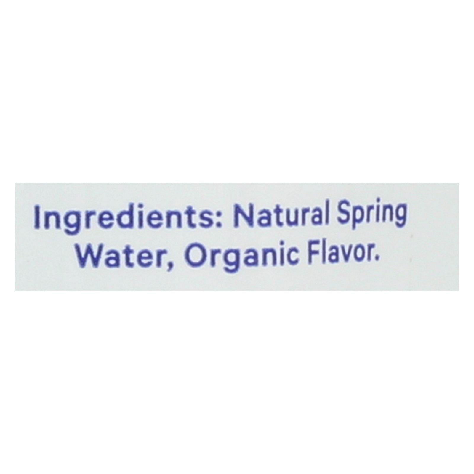 Flow Alkaline Spring Water Organic Strawberry + Rose - Case Of 12 - 500 Ml - GreatEagleInc