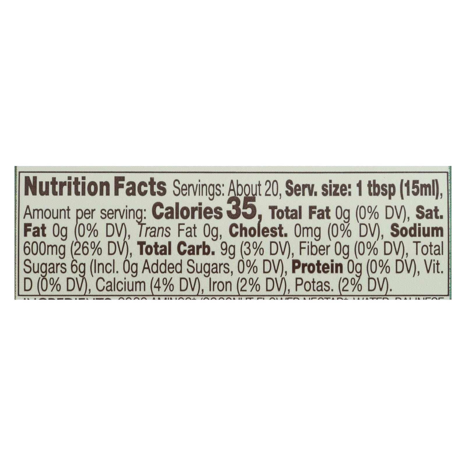 Big Tree Farms - Coco Aminos Ginger Lime - Case Of 6 - 10 Fz - GreatEagleInc