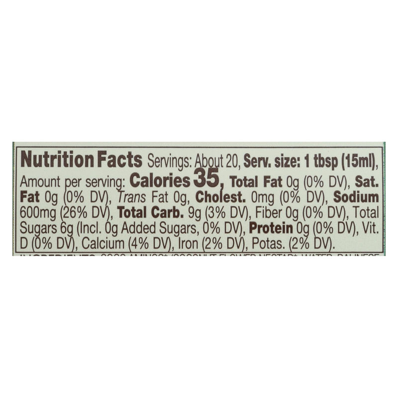 Big Tree Farms - Coco Aminos Ginger Lime - Case Of 6 - 10 Fz - GreatEagleInc