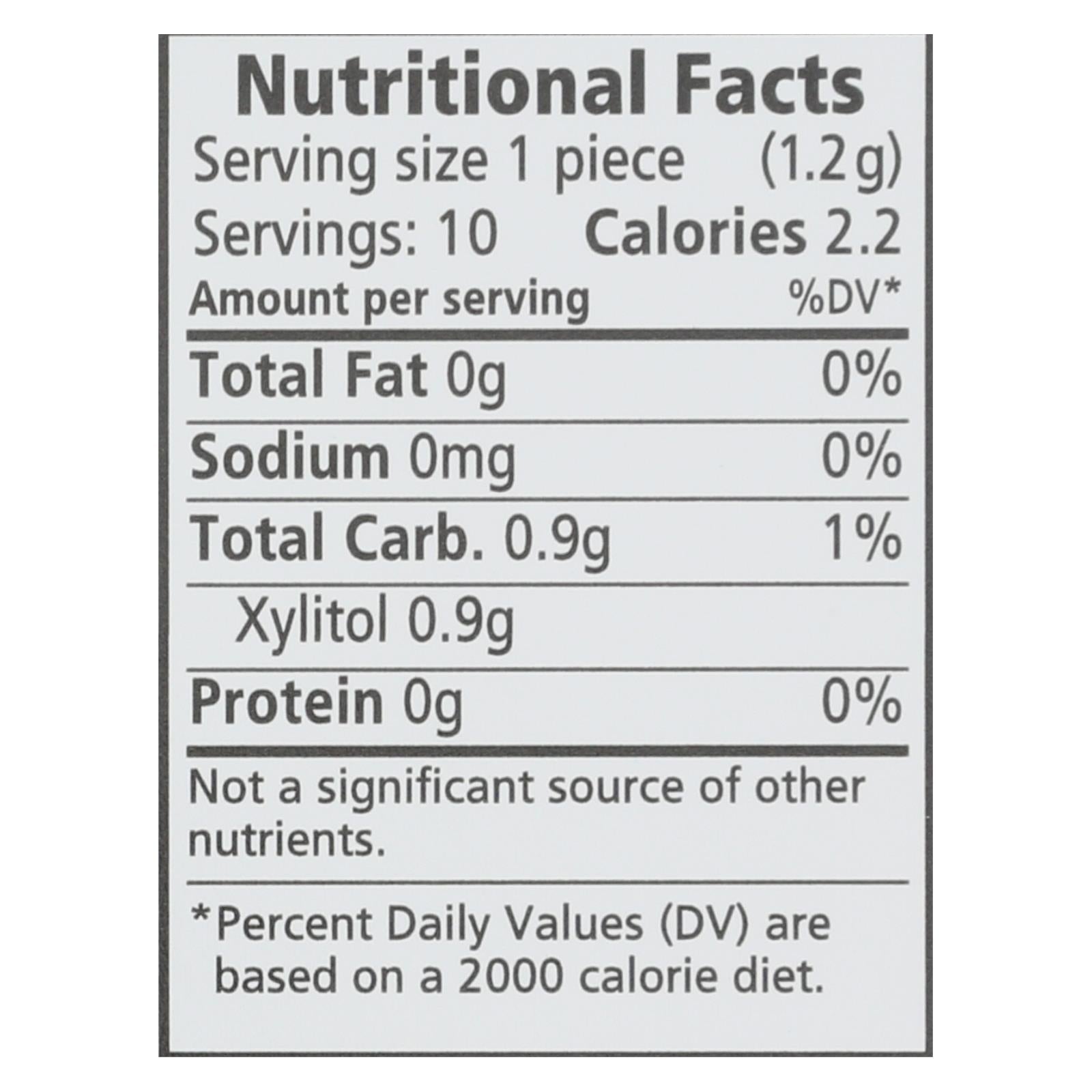 Spry - Chewing Gum Bubble Gum - Case Of 20 - 10 Ct - GreatEagleInc