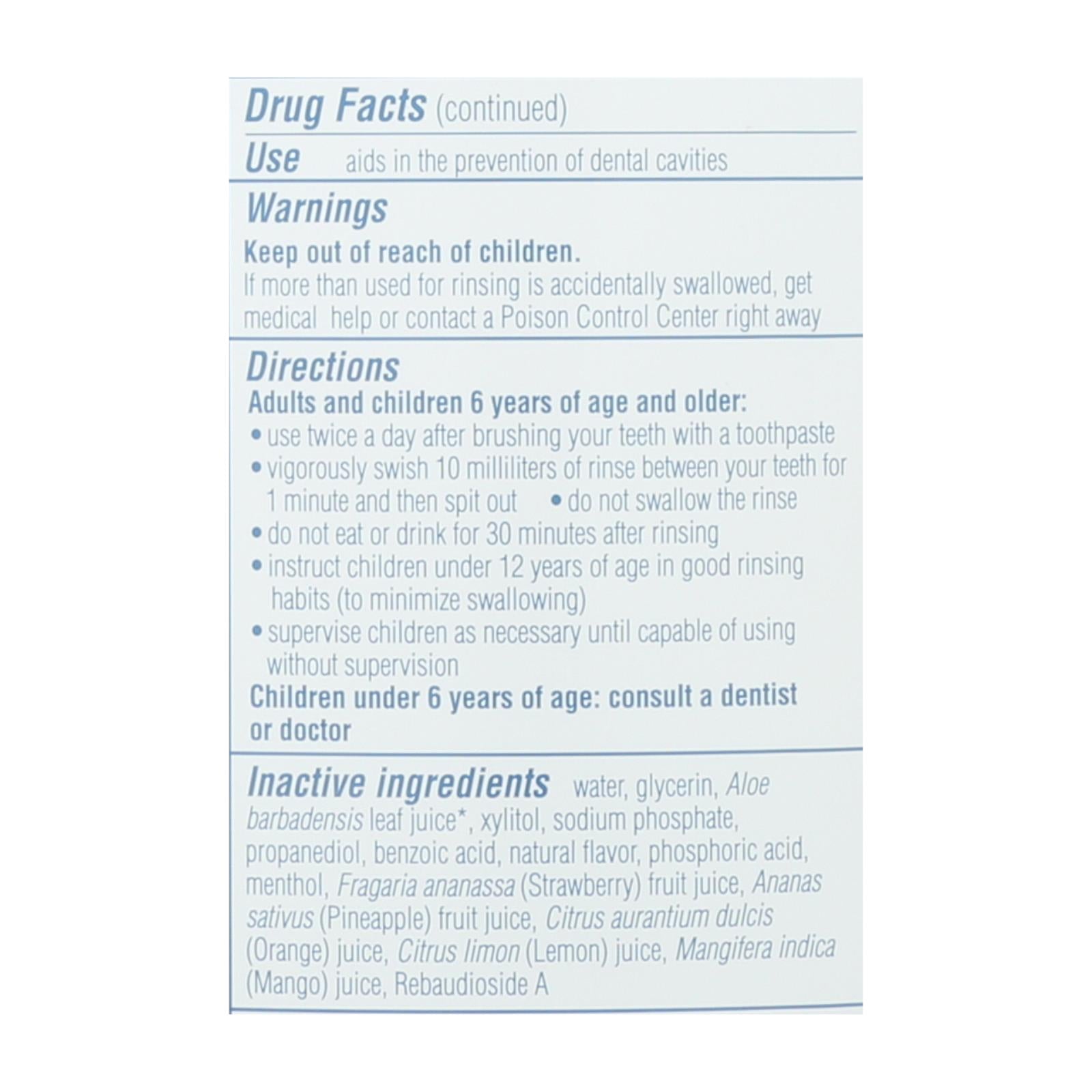 Tom's Of Maine - Kids Rinse Flrd Straw - 1 Each - 16 Oz - GreatEagleInc