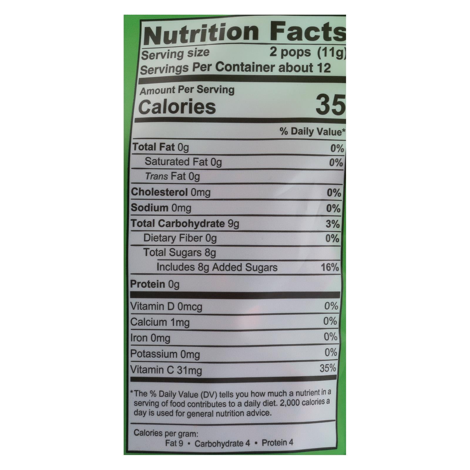 Wedderspoon Organic Makuna Honey Pops  - Case Of 6 - 4.15 Oz - GreatEagleInc