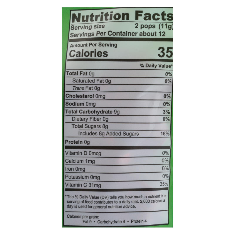 Wedderspoon Organic Makuna Honey Pops  - Case Of 6 - 4.15 Oz - GreatEagleInc