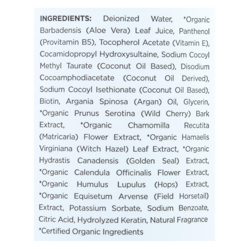 Mill Creek Botanicals Aloe Vera Shampoo Hydrates And  - 1 Each - 14 Fz - GreatEagleInc