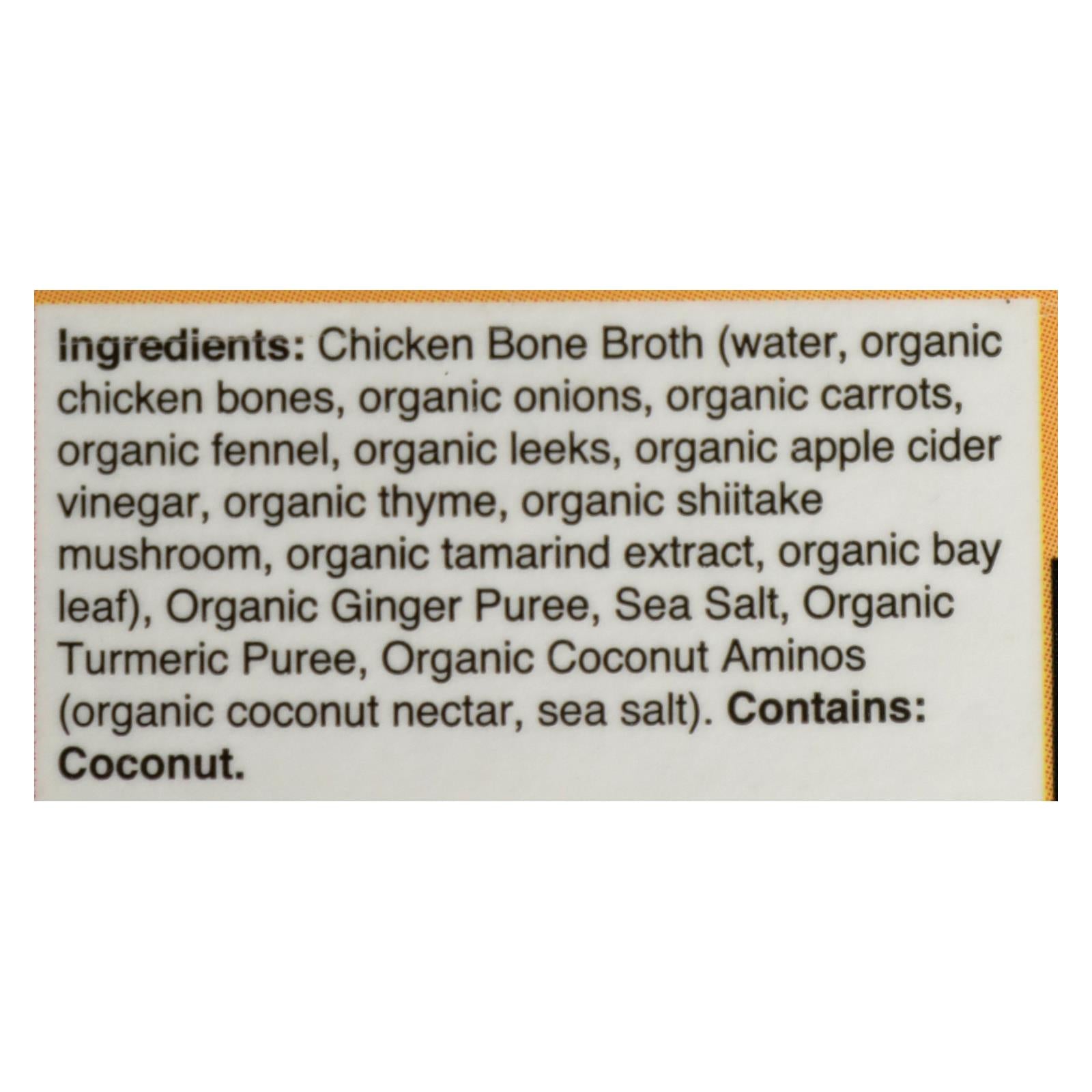 Kettle And Fire - Bone Broth Trmc Ginger Chicken - Case Of 6 - 16.9 Oz - GreatEagleInc