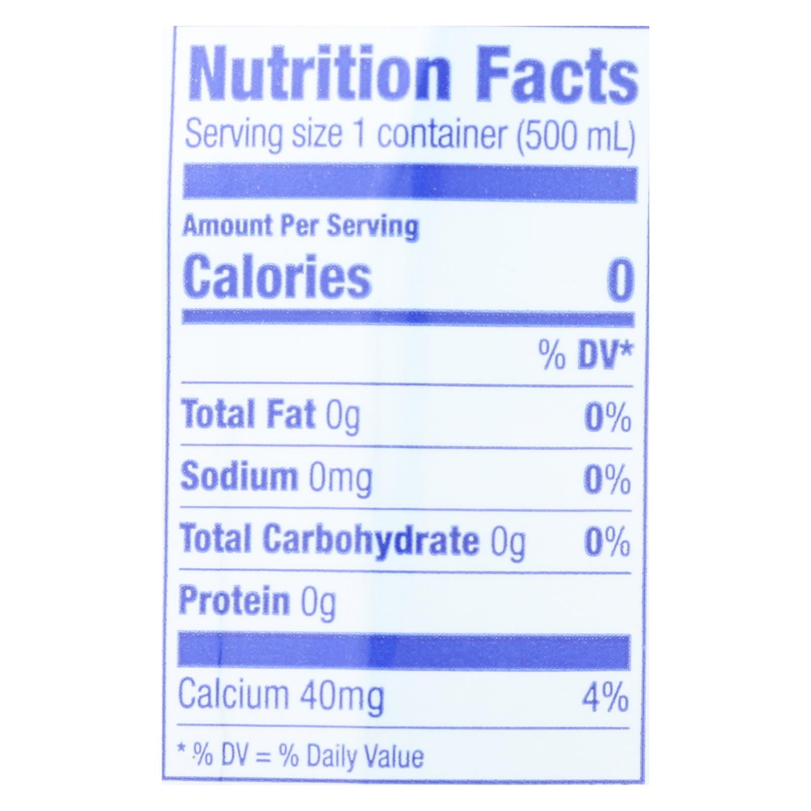 Flow - Water Spk Blackberry - Case Of 12 - 500 Ml - GreatEagleInc