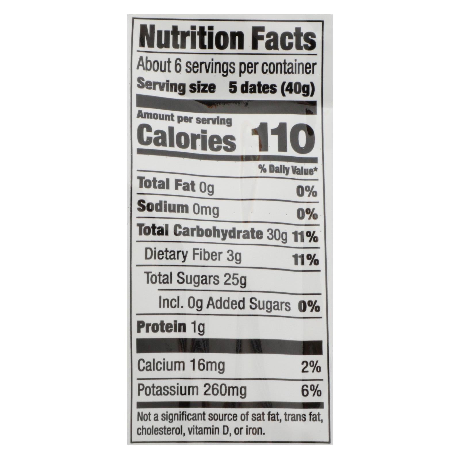 Made In Nature - Dates Neglet Noor - Case Of 6 - 8 Oz - GreatEagleInc