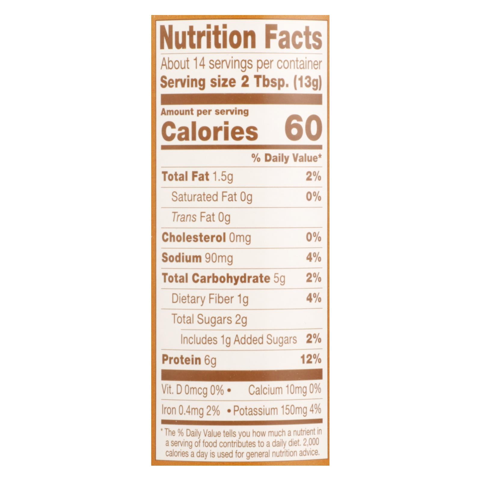 Pb2 Powdered Peanut Butter  - Case Of 6 - 6.5 Oz - GreatEagleInc