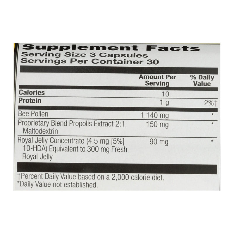 Honey Gardens - Bee Polln W/royl Jel&prop - 1 Each - 90 Ct - GreatEagleInc