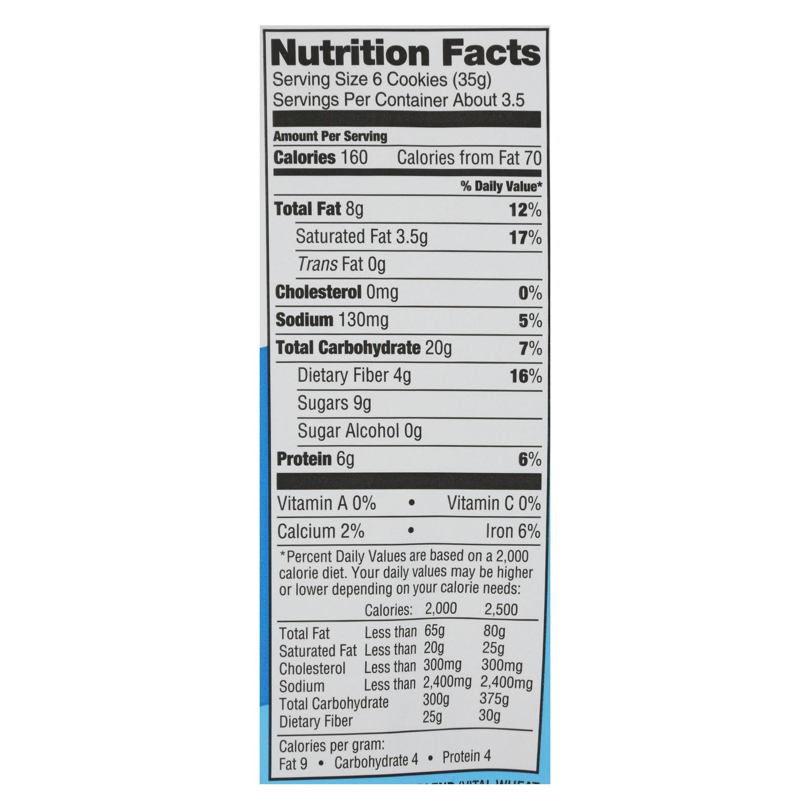 Lenny & Larry's® The Complete Crunchy Cookies - Case Of 6 - 4.25 Oz - GreatEagleInc