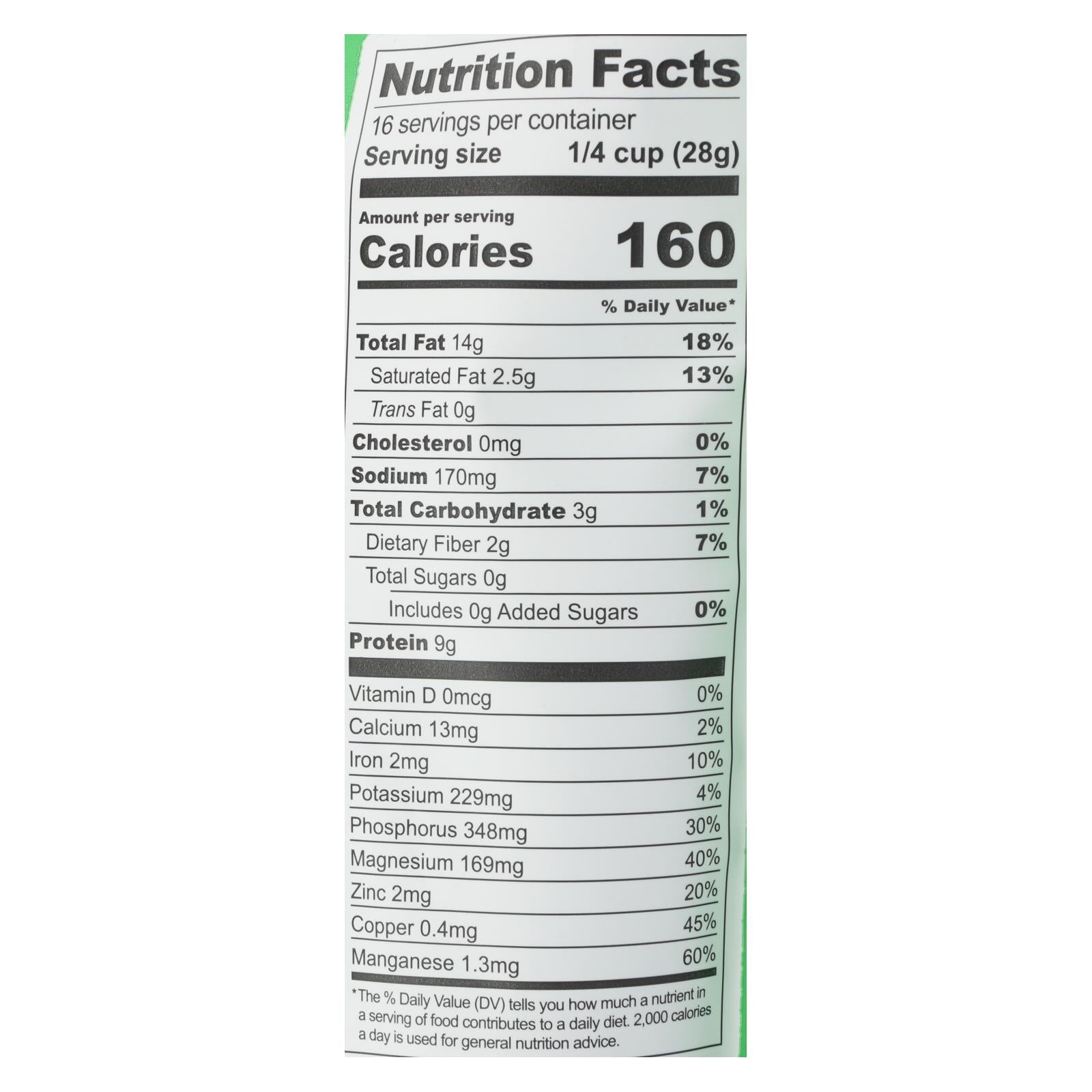 Go Raw Sprouted Seeds, Pumpkin With Celtic Sea Salt  - Case Of 6 - 14 Oz - GreatEagleInc