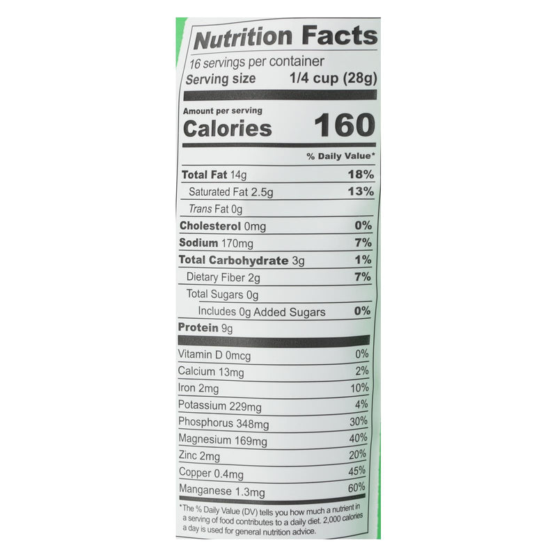 Go Raw Sprouted Seeds, Pumpkin With Celtic Sea Salt  - Case Of 6 - 14 Oz - GreatEagleInc