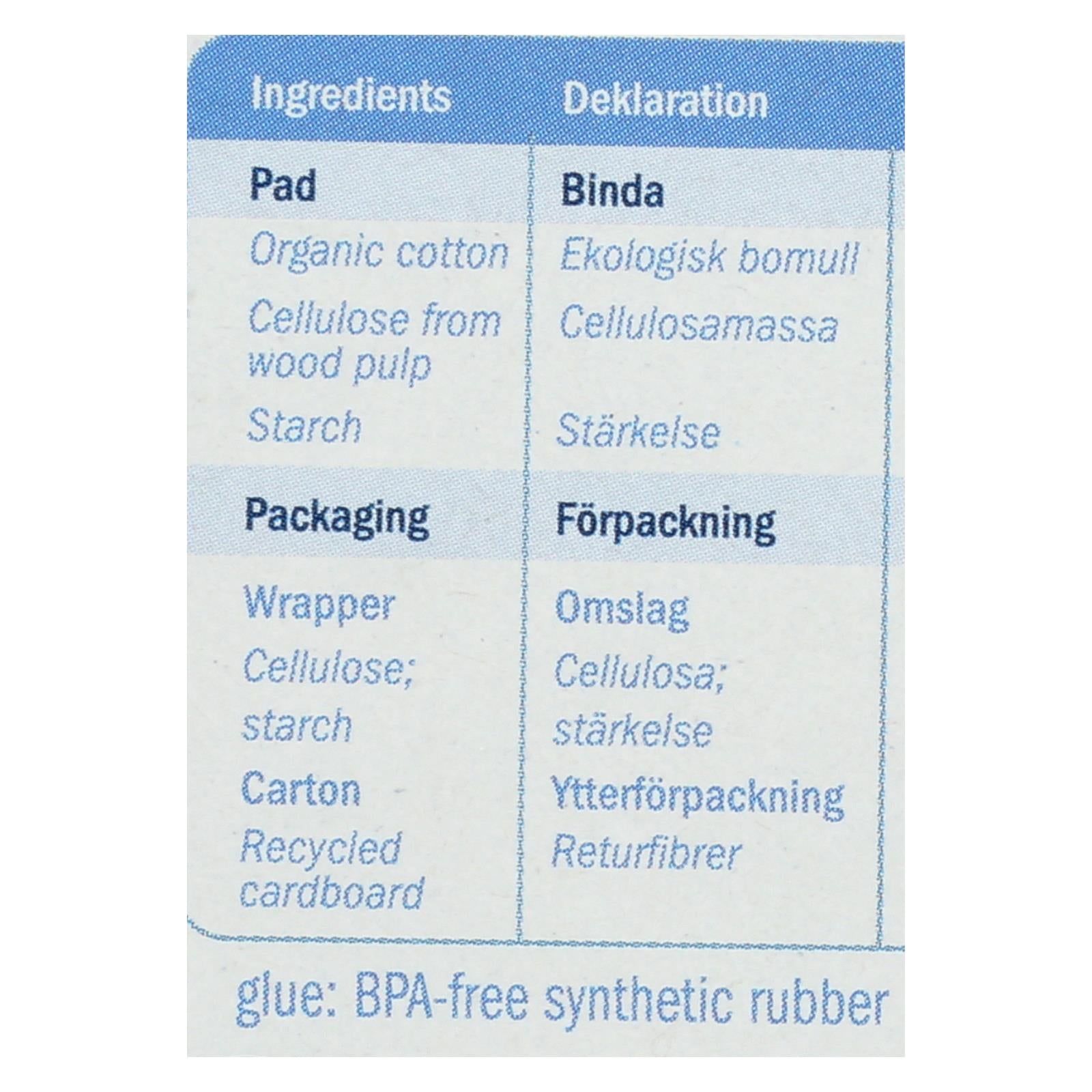 Natracare Organic & Natural Ultra Pads  - Case Of 12 - 12 Ct - GreatEagleInc