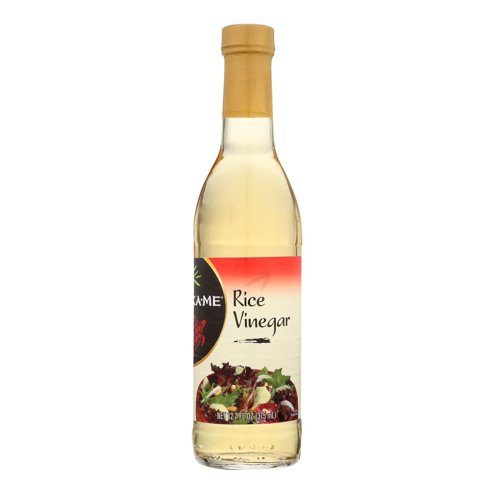 Ka'me Rice Vinegar - Case Of 12 - 12.7 Fl Oz. - GreatEagleInc