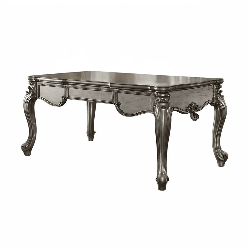 35" Silver Executive Desk - GreatEagleInc