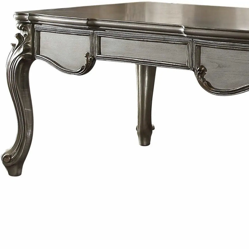 35" Silver Executive Desk - GreatEagleInc