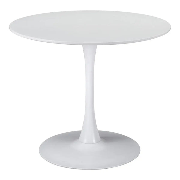 35" Steel Pedestal Base Dining Table - GreatEagleInc