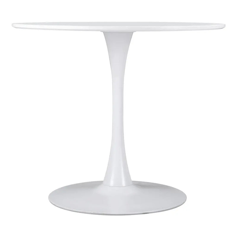 35" Steel Pedestal Base Dining Table - GreatEagleInc