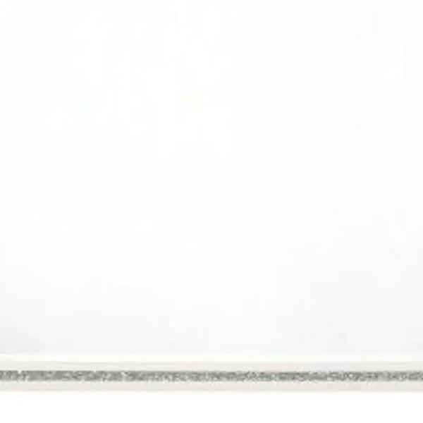 35" White Wood Framed Mounted Dresser Mirror Homeroots Bed & Bath