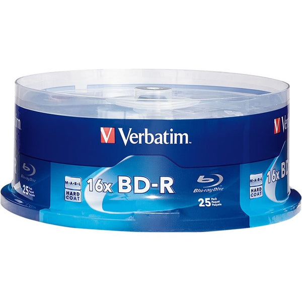 BD-R 25GB 16X with Branded Surface - 25pk Spindle Default Title