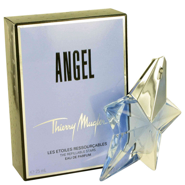 ANGEL by Thierry Mugler Eau De Parfum Spray Refillable for Women - Regular / 0.8oz - Beauty & Fragrance