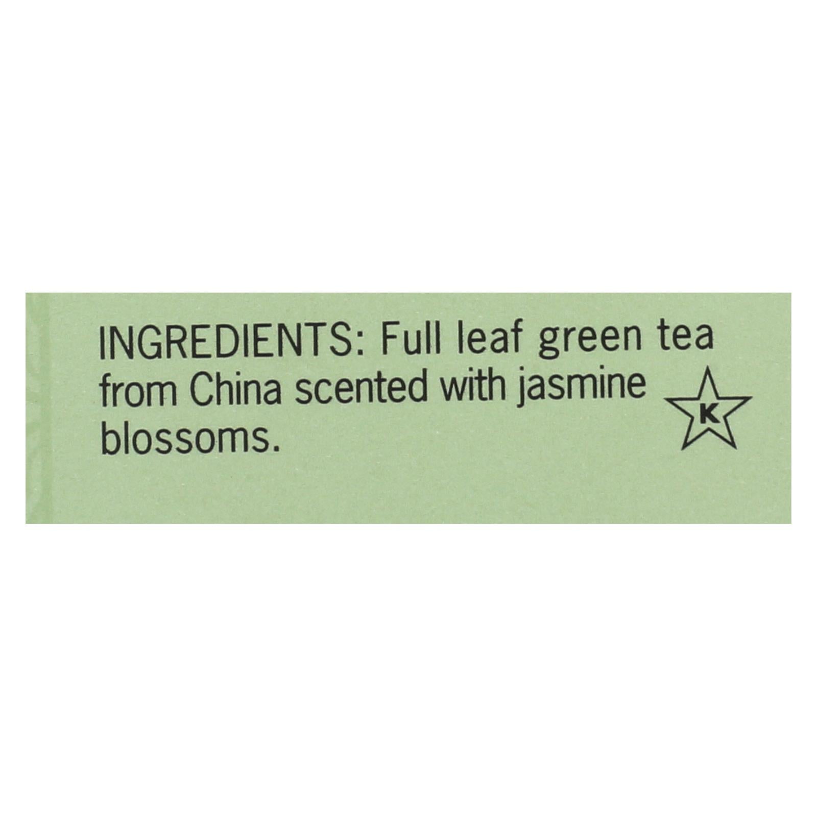 Smith Teamaker Green Tea - Jasmine Slvr Tp - Case Of 6 - 15 Bags - GreatEagleInc