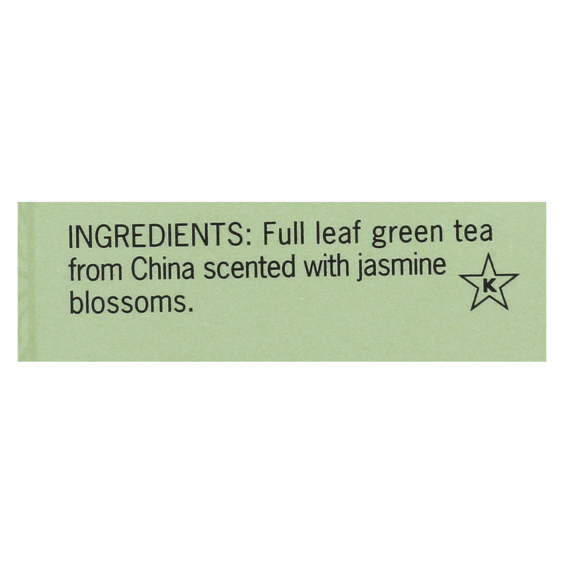 Smith Teamaker Green Tea - Jasmine Slvr Tp - Case Of 6 - 15 Bags - GreatEagleInc