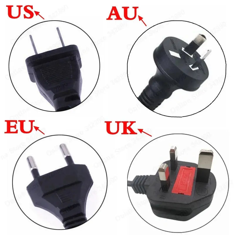 36V 2A battery charger Output 42V 2A Charger Input 100-240 VAC Lithium Li-ion Li-poly Charger For 10Series 36V Battery GreatEagleInc