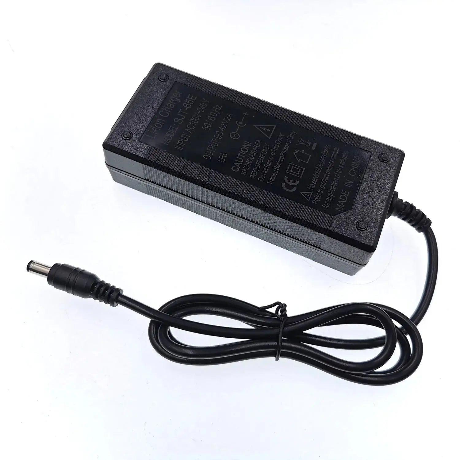 36V 2A battery charger Output 42V 2A Charger Input 100-240 VAC Lithium Li-ion Li-poly Charger For 10Series 36V Battery GreatEagleInc