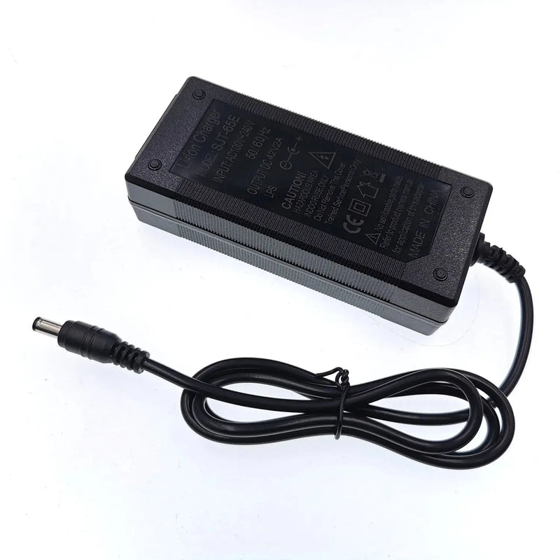 36V 2A battery charger Output 42V 2A Charger Input 100-240 VAC Lithium Li-ion Li-poly Charger For 10Series 36V Battery GreatEagleInc