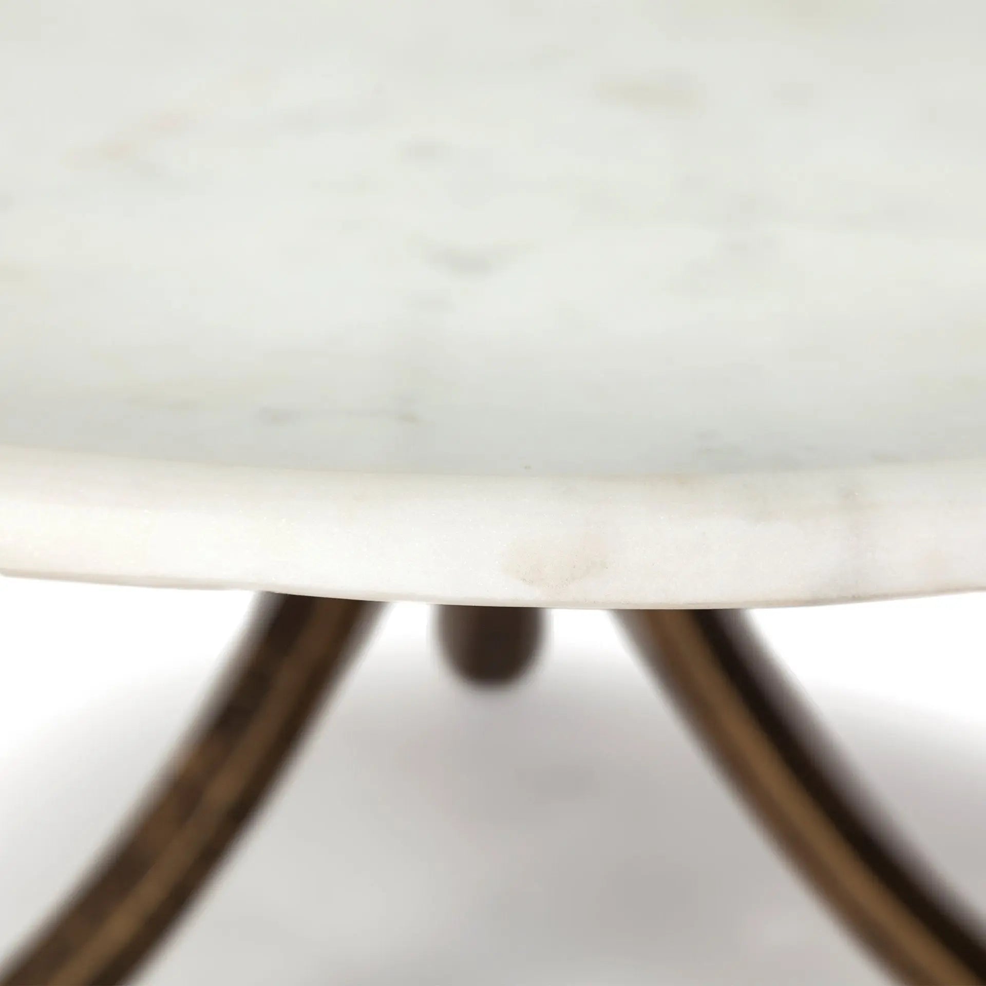 36" Brown and Gold Wood and Metal Round Coffee Table With Shelf Homeroots Living Room