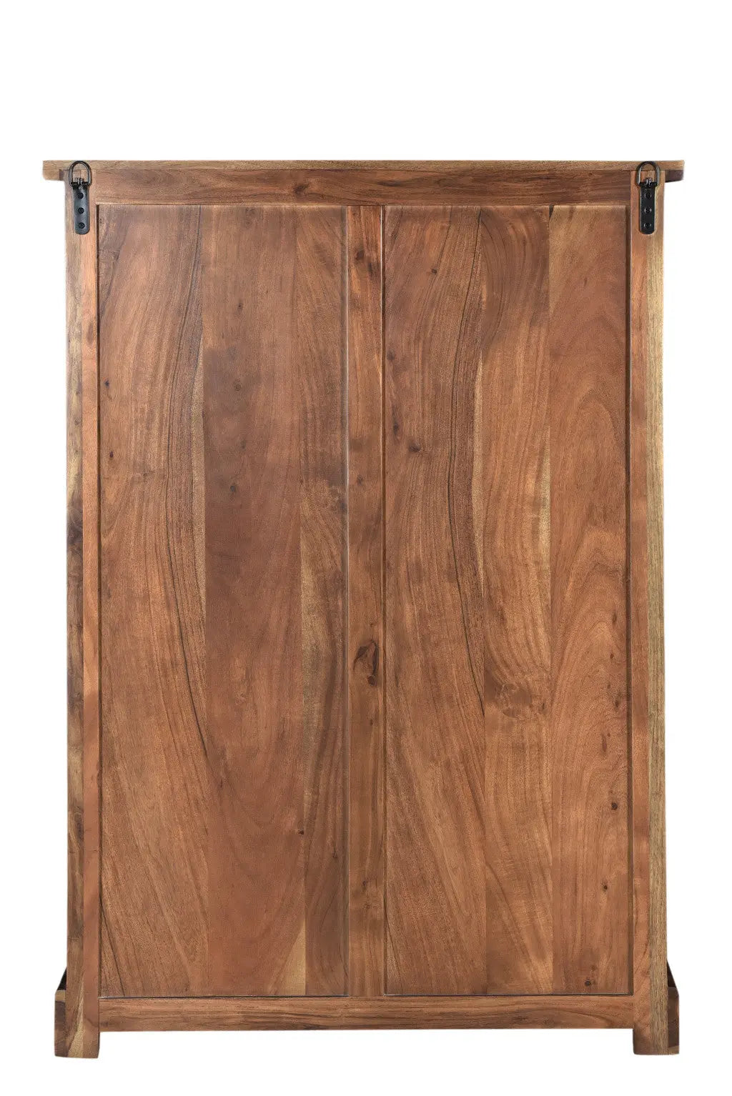 36" Dark Brown Solid Wood Five Drawer Chest Homeroots Bed & Bath