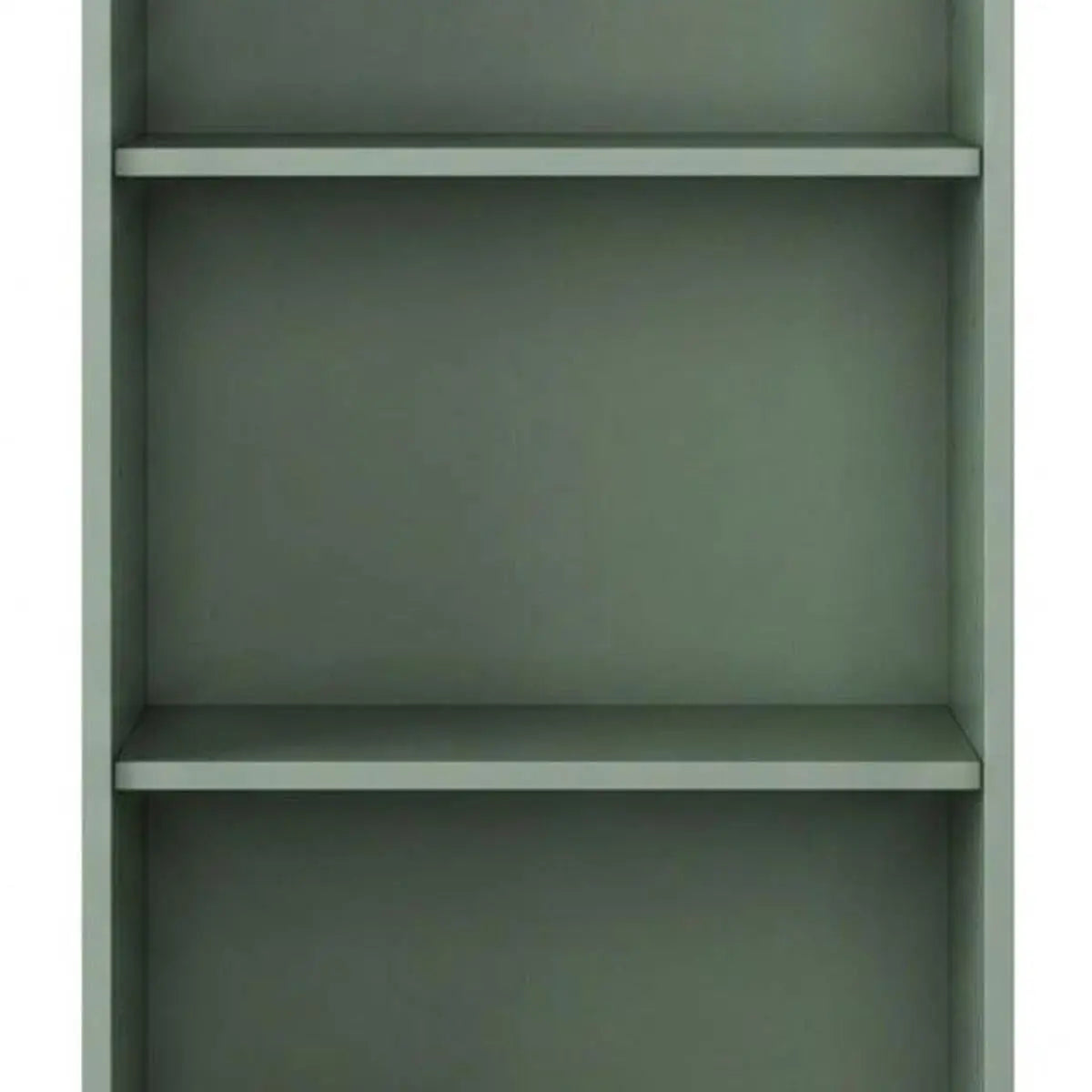 36" Sage Solid Wood Adjustable Three Tier Library Bookcase Homeroots Office
