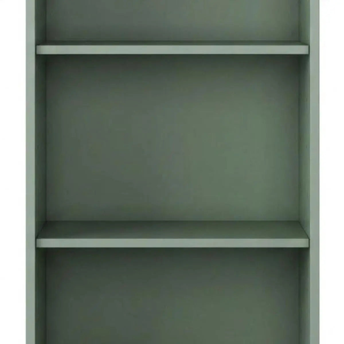 36" Sage Solid Wood Adjustable Three Tier Library Bookcase Homeroots Office