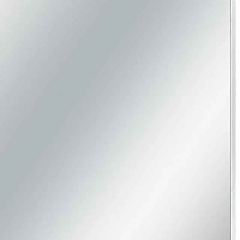 36" Silver Metal Accent Mirror Homeroots Bed & Bath