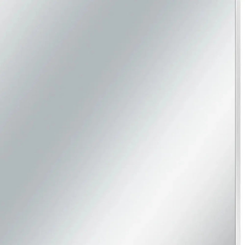 36" Silver Metal Accent Mirror Homeroots Bed & Bath