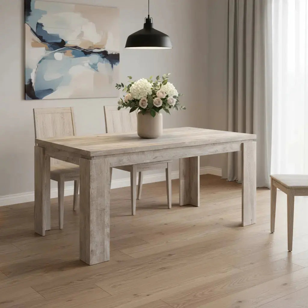 36" Taupe Dining Table Homeroots Kitchen & Dining