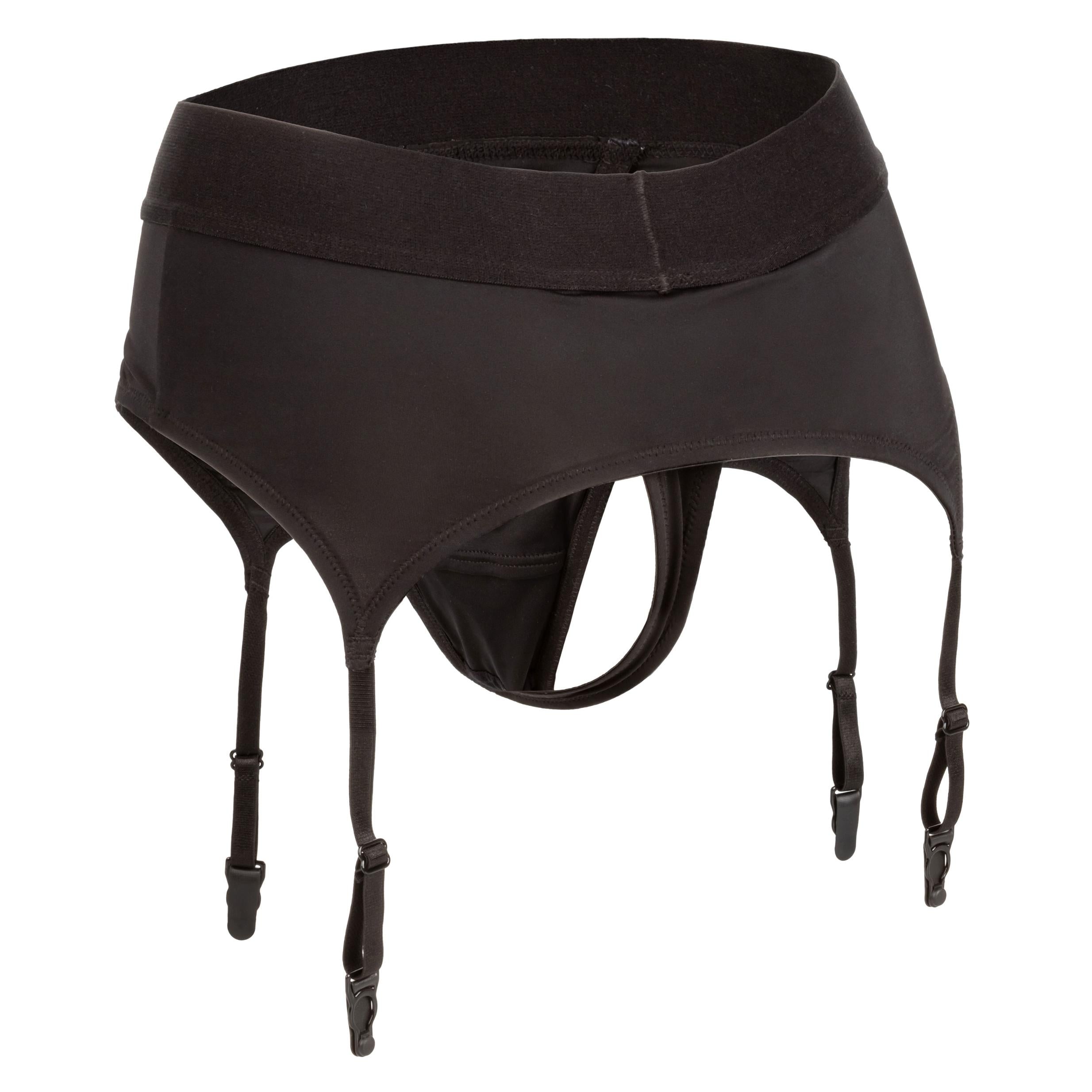 Boundless Thong With Garter - GreatEagleInc