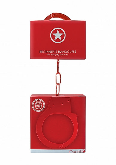 Beginner's Handcuffs Red - GreatEagleInc