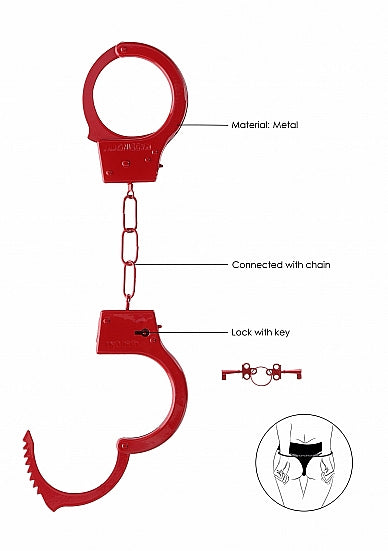 Beginner's Handcuffs Red - GreatEagleInc