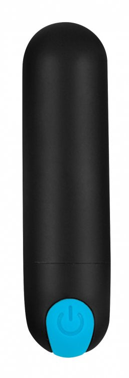 Bang! Duo Blast C Ring Butt Plug Bullet & Blindfold Kit Black - GreatEagleInc