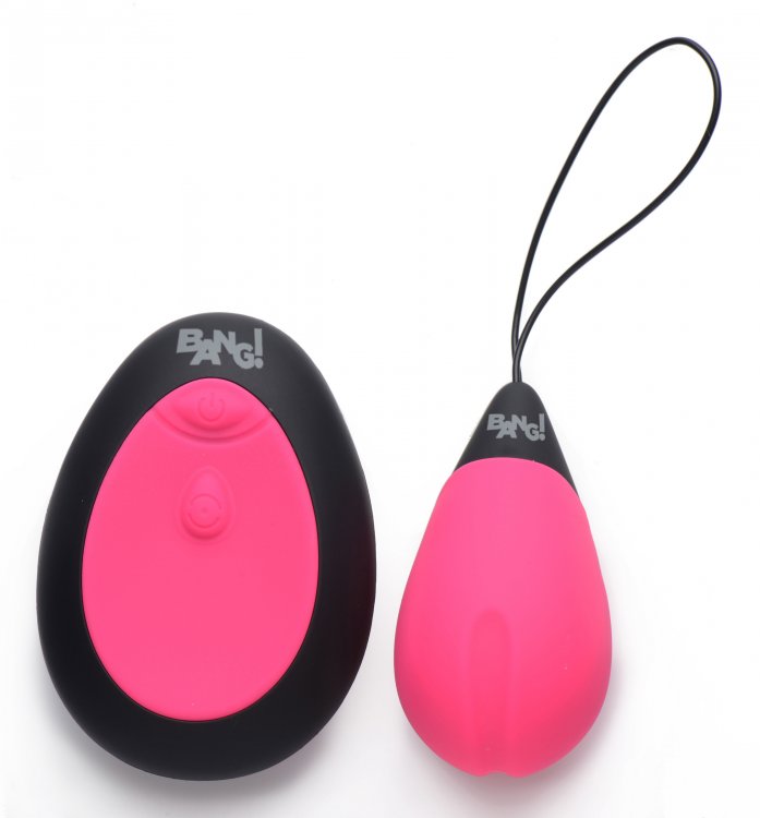 Bang! 10x Vibrating Silicone Egg W/ Remote
