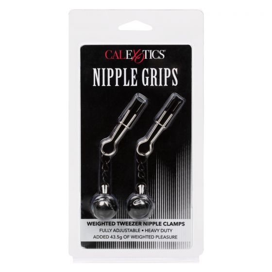 Nipple Grips Weighted Tweezer Nipple Clamps - Adult Products