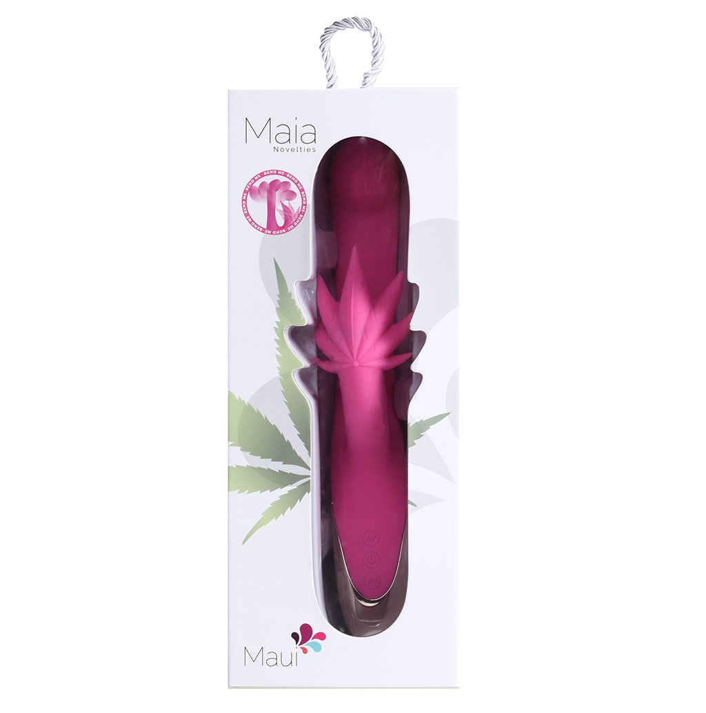 Maui Rechargeable Silicone Poseable 420 Rabbit - GreatEagleInc