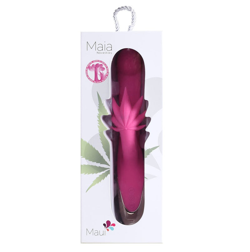 Maui Rechargeable Silicone Poseable 420 Rabbit - GreatEagleInc