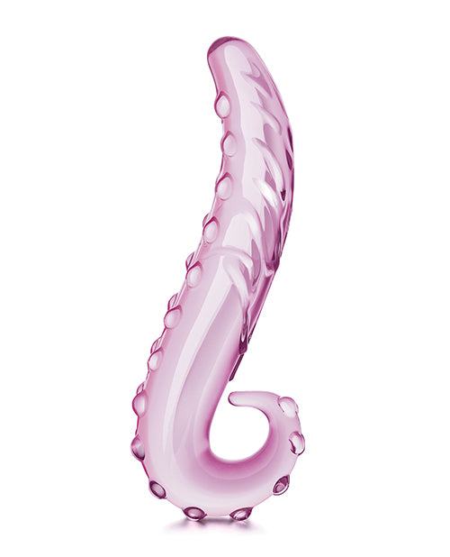 Glas 6" Lick-it Glass Dildo - Pink - GreatEagleInc