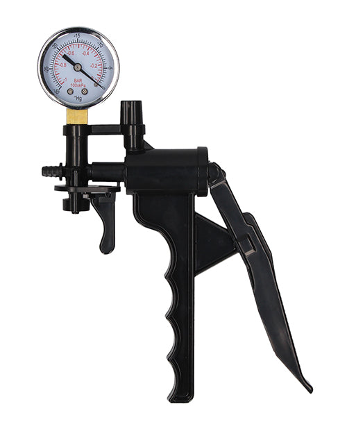 Shots Pumped Elite Beginner Pump W/psi Gauge - Black - GreatEagleInc